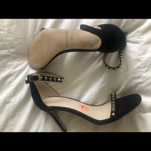 NEW Marc Fisher Size 7 Studded Ankle Strap Heels